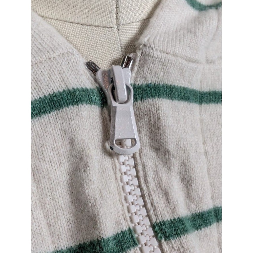 Brunello Cucinelli Zip Up Hoodie Sweater Womens Medium Cashmere Silk Wool Luxury - Picture 11 of 14